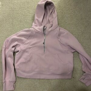Pink/Purple lulu half zip scuba